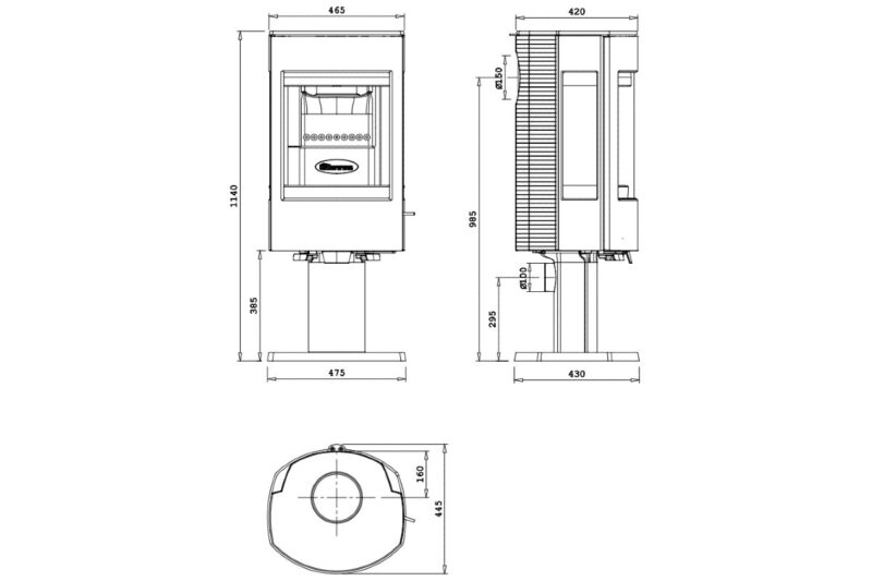 dovre-astro-4cb-p-met-voet-houtkachel-line_image